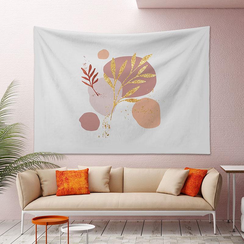 

Скандинавський стиль спальня біля ліжка фон тканина студент гуртожиток стіна тканина прикраса кімнати гобелен прикраса кімнати 100X75CM