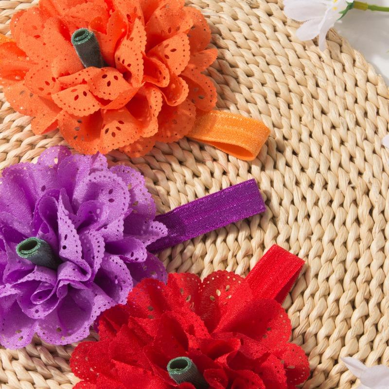 New baby headband Halloween day funny cute pumpkin children's headscarf comfortable baby hair accessories