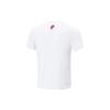 LiNing CBA Series Professional Basketball Quick-Dry T-Shirt With Letter Print Men Tops White ATST907-2