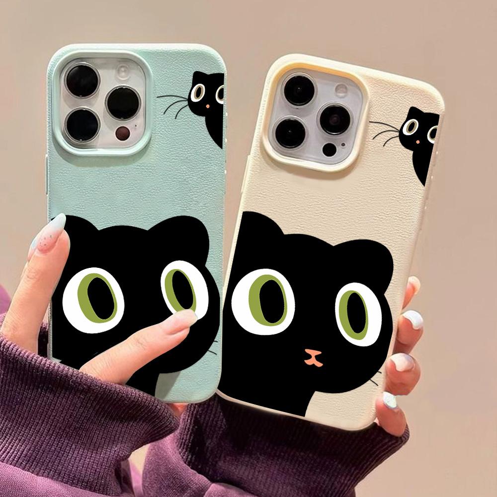 Hautfreundliche Handyhülle für iPhone 11 13 16 Pro Max iPhone XR XS Max 14 15 Pro Max 12 13 Pro Max 16 Plus 13 Pro 14 Pro Cartoon Painted Macaron Colors