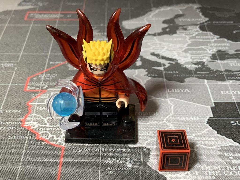 [USED] Uzumaki Naruto (Baryon Mode) Figure Compatible Block