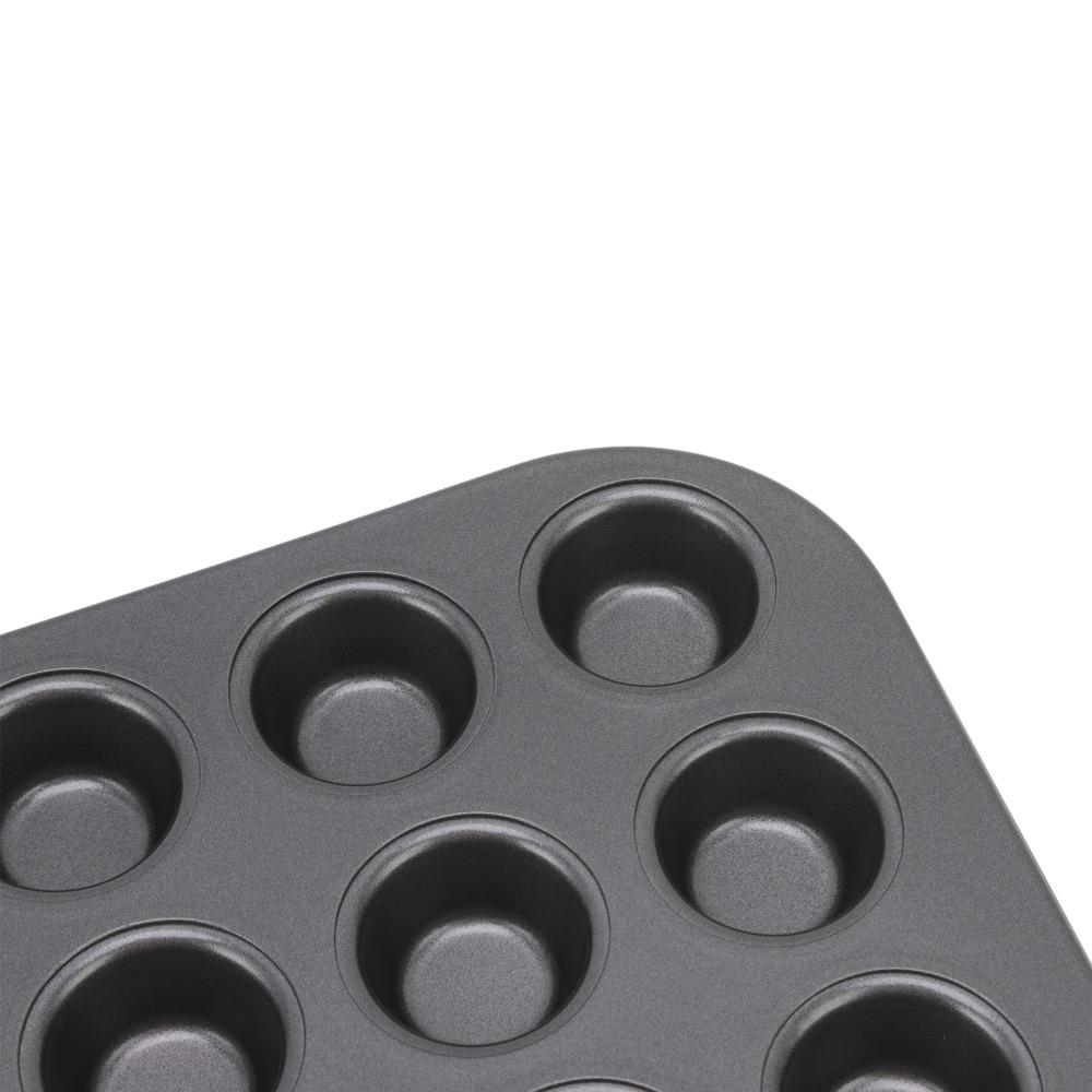 35 Grids Cupcake Baking Tray Carbon Steel Tart Quiche Mold Multipurpose Cake Mold Oven Baking