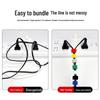 Self-Adhesive Nylon Velcro Pin Cable Tie for Cable Management