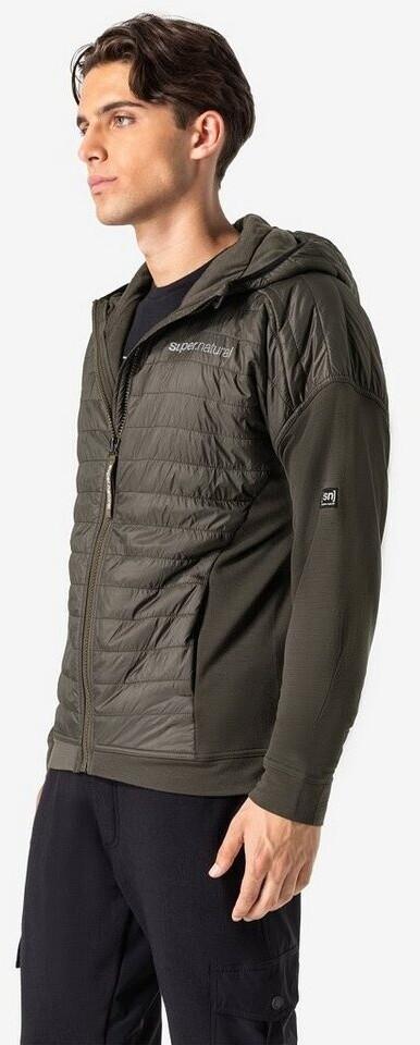 Куртка Super Natural Warm Up Aloof Jacket оливково-зеленая