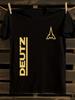 Deutz Schwergewicht Grafik T-Shirt Herren T-Shirt Damen T-Shirts mit Buchstabendruck Kurze Ärmel T-Shirt Lässiges Street T-Shirt Oberteil