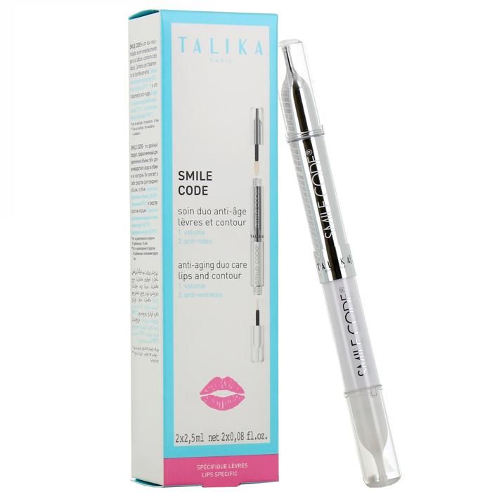 Soin Des Lèvres - TALIKA - Smile Code - 10ml - Anti-âge - Hydratant - Repulpant