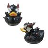 Alien Duck Resin Ornament Duck Figurine Unique Gift for Gothic Punk Lovers Home Office Bedroom Decoration
