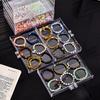 1pc Desktop Transparent Stackable Acrylic Bead Storage Box Drawer Style Bead Bralet Hair Acssory Storage Organizer