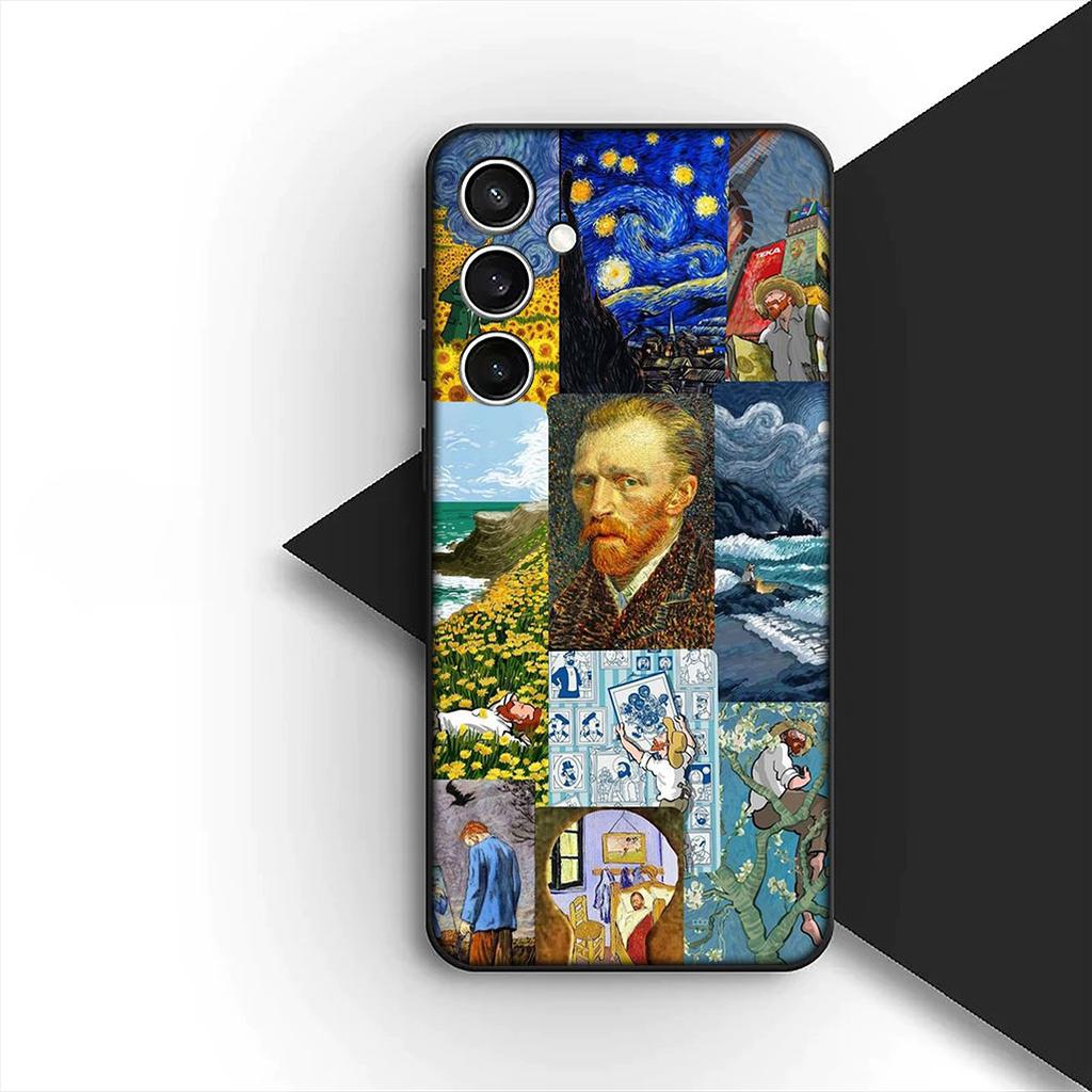 Cover for Apple iPhone 17 16 14 15 Plus Pro Max 16E ProMax + 15Plus 15+ 16+ Casing Phone Case Van Starry Night Gogh Painting