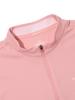 EIDER Ice-T Women'S Bubble Long Sleeve Zip-Up T-Shirt_Coral Pink