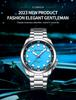 CURREN 8451 Men's Waterproof Business Quartz Watch with Steel Band