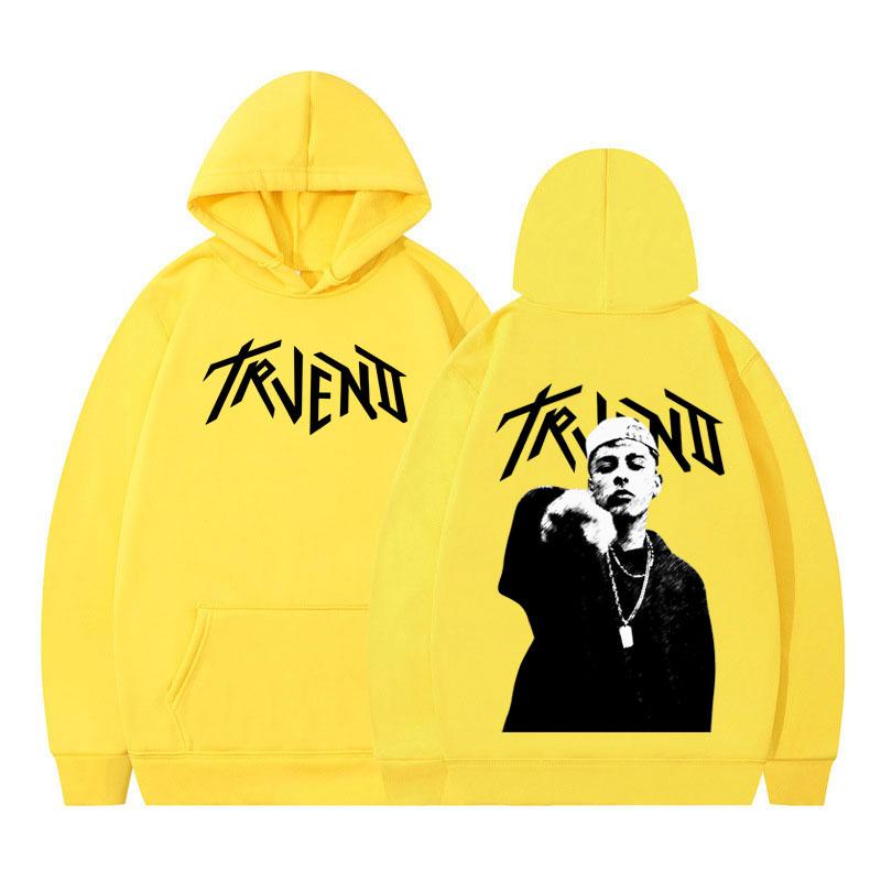 Rapper Trueno Album Tour Punk Hoodie Fashion Men's Women Sweatshirts Long-sleeved Casual Oversized Pullover