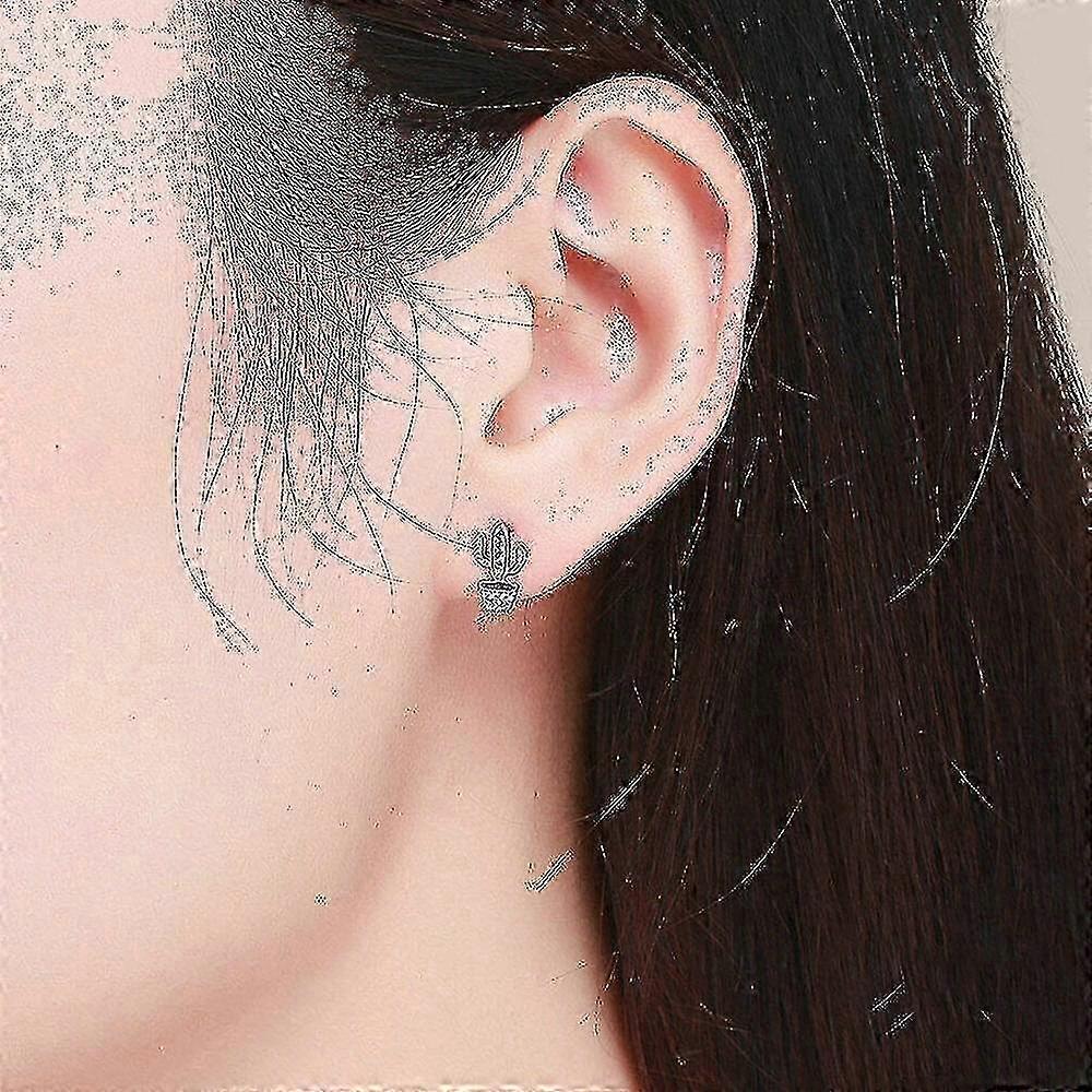 2025 New Silver Green Cactus Plant Fashion Earrings Women Jewelry