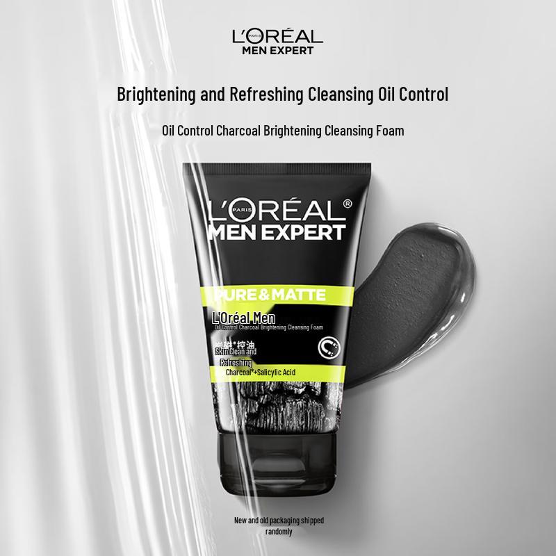 L Oreal Men Expert Oil Control Charcoal Cleanser