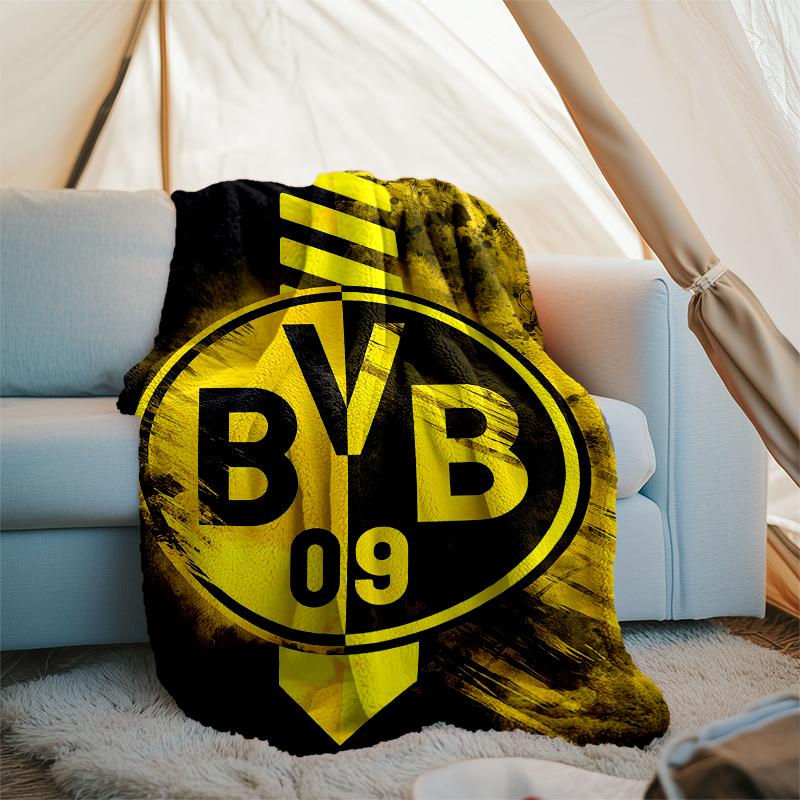 BVB Theme Printed Blanket - Perfect for Couch, Bed, Travel & Outdoor Use | Machine Washable, Cozy & Durable.