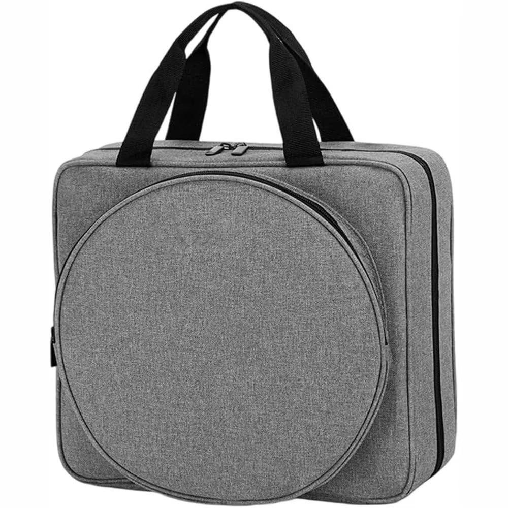 Oxford Sewing Kit Bag Multiple Pockets Large Capacity Storage Tote Bag Square Embroidery Project Bag Embroidery Supplies