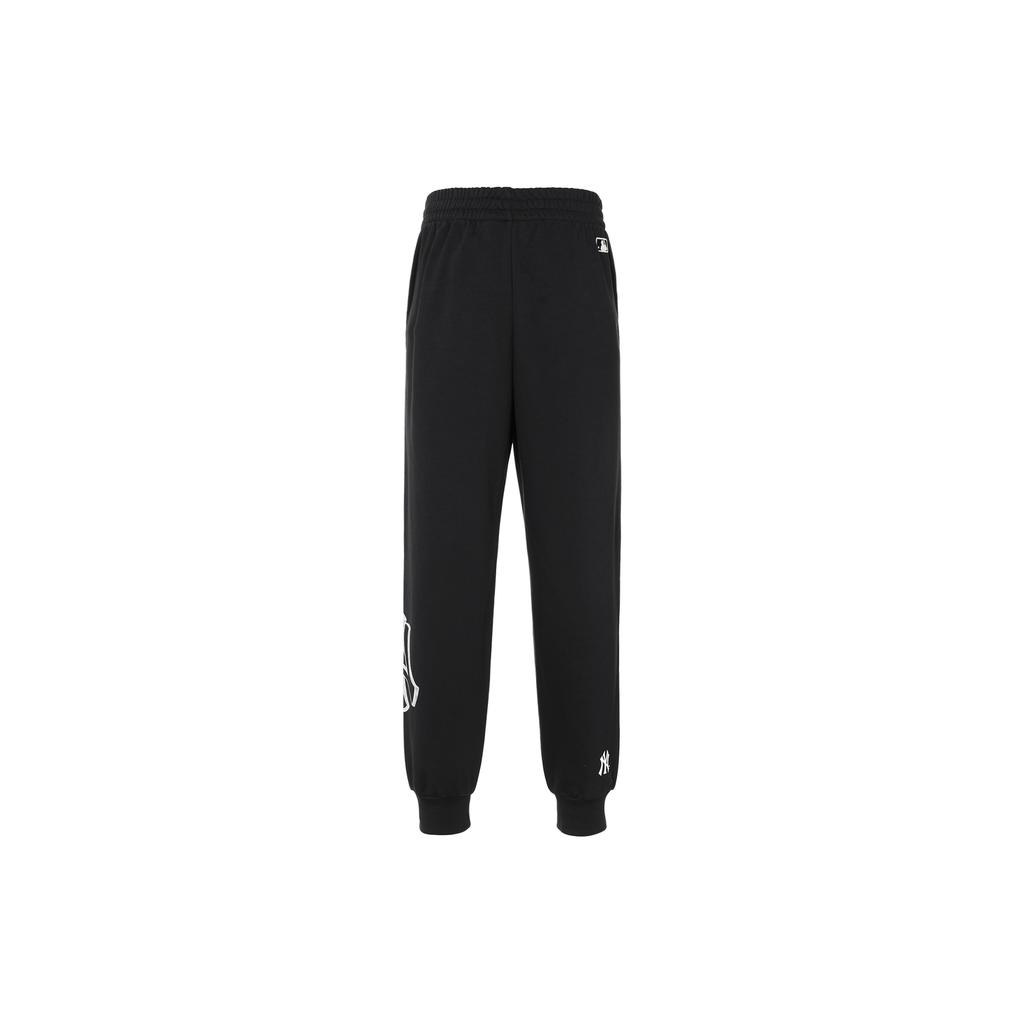 New MLB New York Yankees Knitted Sweatpants Unisex Black 3APTB0434-50BKS