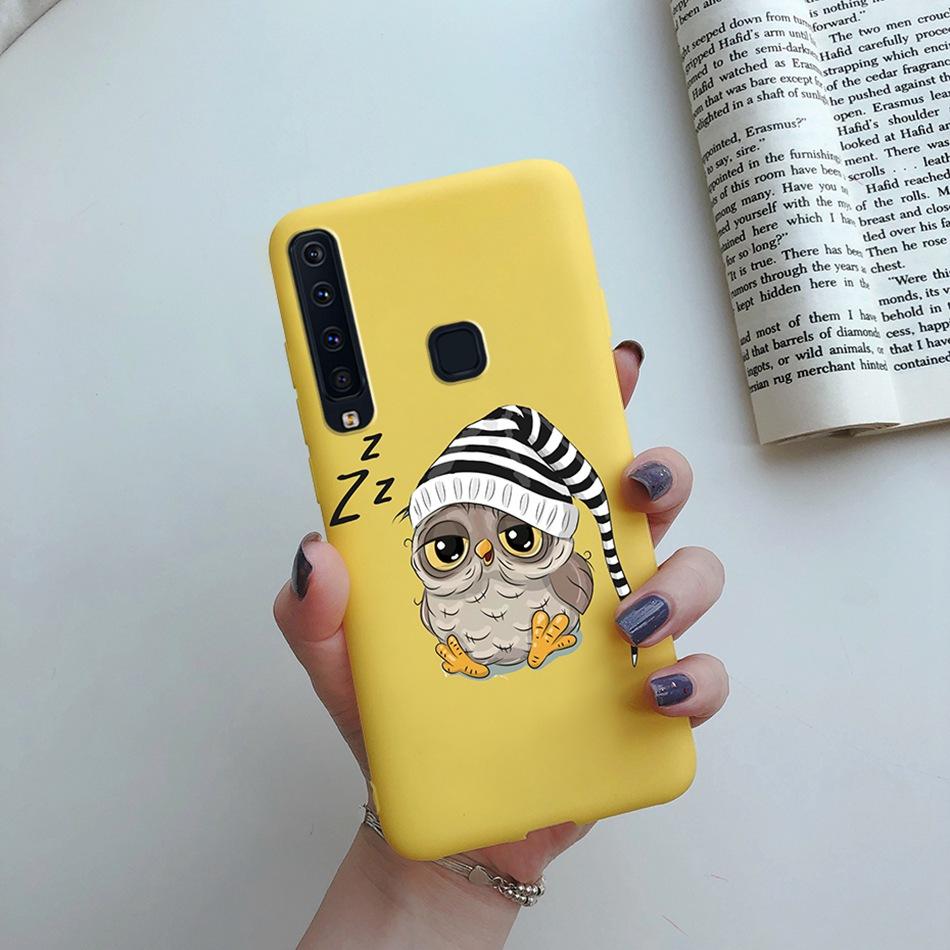 Flower Phone Case For Samsung A9 2018 A920 SM-A920F Back Cover Silicone Painted Soft Fundas for Samsung Galaxy A9 A 9 2018 Cases