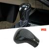Carbon Fiber Look ABS Gear Shift Knob Cover Trim For Toyota Camry 2018 -
