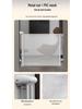 140cm Tall Pet Gate: Anti-Jump & Anti-Drill Barrier for Cats and Dogs