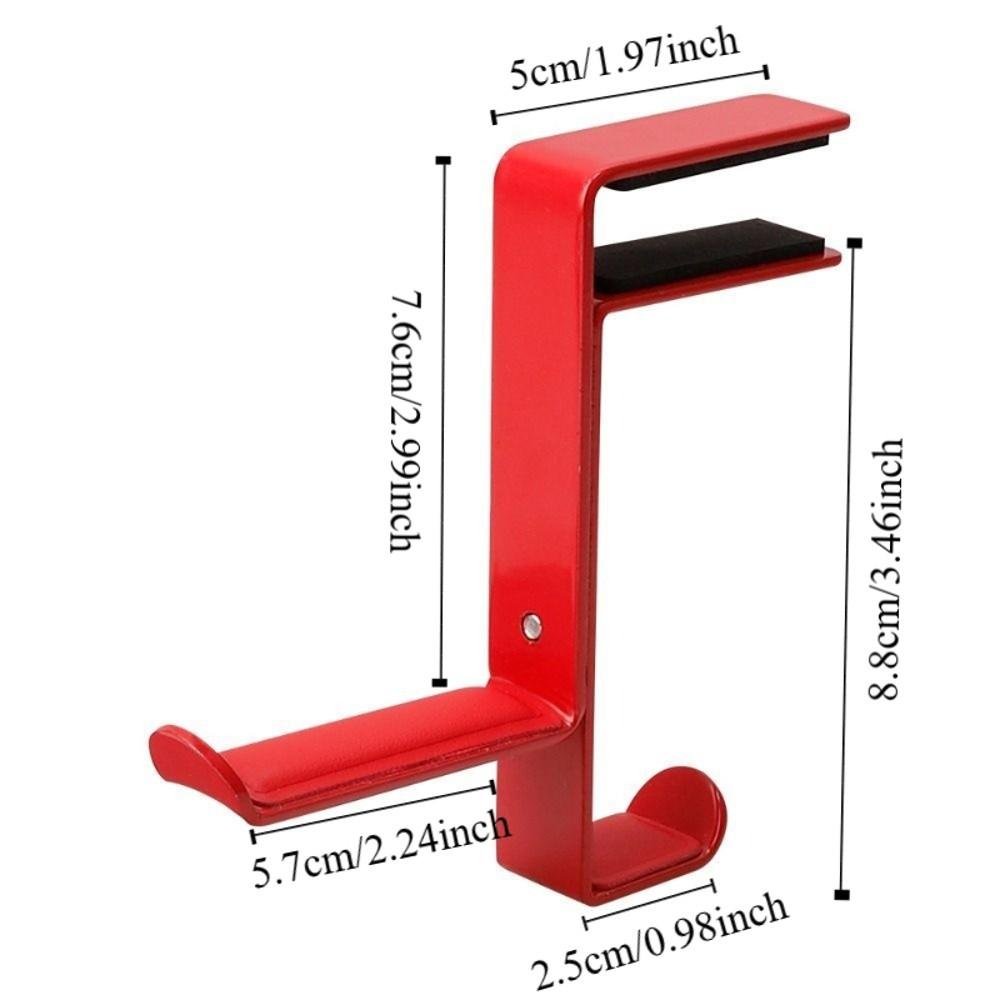 Table Clamp Headphone Rack Adjustable Headphone Bracket Headphone Stand Hook  Table Side