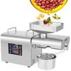 Smart Temperature Control Stainless Steel Household Oil Press Machine