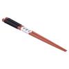 5Pairs Wooden Chopsticks Tangled Line NonSlip Sushi Chopsticks for Hotel Household Restaurant(Brown )