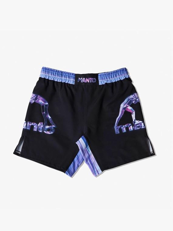 MANTO MIRAGE MMA Shorts Schwarz XL
