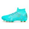2025 Fashion Men Football Boots Long Spike Kids Grass TF/FG Training Soccer Shoes Professional Society Sneakers Outdoor Sports F