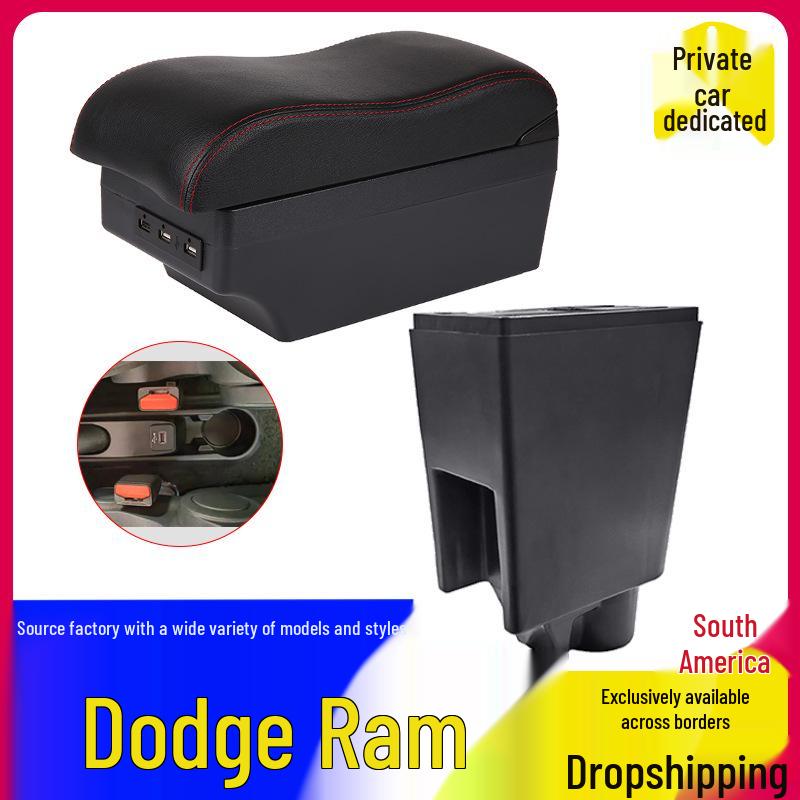 RAM700 Dodge Armrest Center Console Storage for Fiat Cars In South America