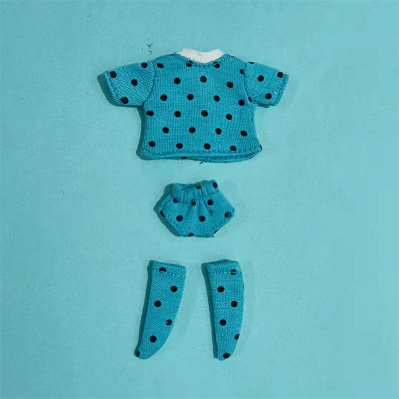 

Комплект нижнего белья для куклы OB11 с длинными носками - 12 точек BJD ASi 2.0 GSC Коллекция из 3 предметов ob11