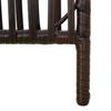 Vidaxl 6-Panel Screen, Brown, Poly Rattan