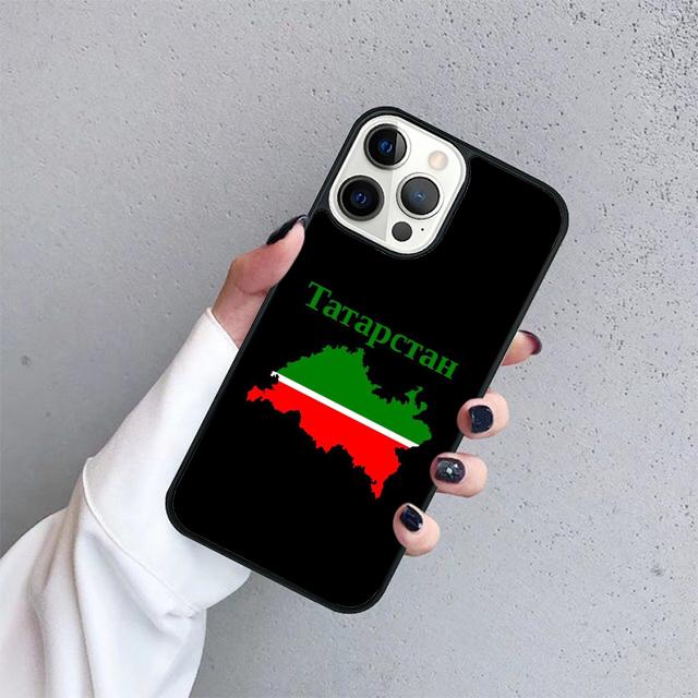 

Tatarstan Flag Phone Case Cover For iPhone 17 Air 16e 15 14 13 12 Pro Max 11 Pro Max Plus Coque Shell iPhone 17Air