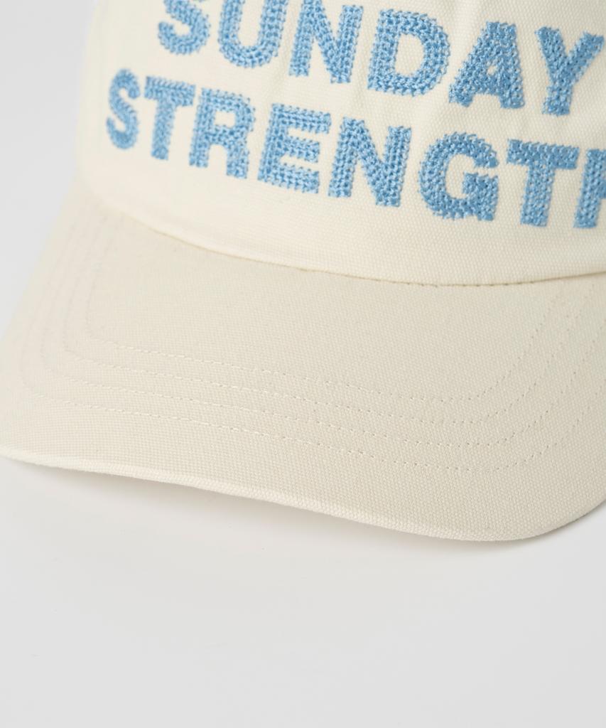 MILLO WOMEN Sunday Trucker Cap [Ecru]