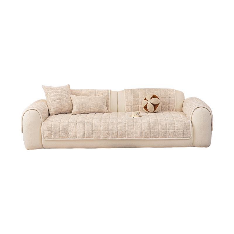 Chenille Sofa Cover Winter  New Style Thickened Fixed Non-Slip Cat-Scratch Resistant Durable One-Piece Backrest Sofa Cover