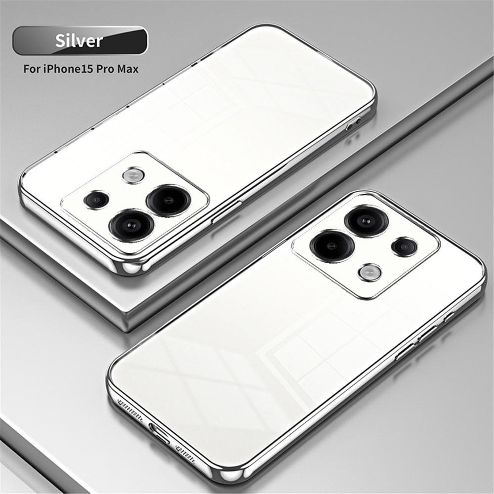 Luxury Plating Case For Xiaomi Redmi Note 13 Pro Plus POCO M6 X6 Pro C65 13T 13 Lite Clear Soft Silicone Cover Redmi 13C A3 4G