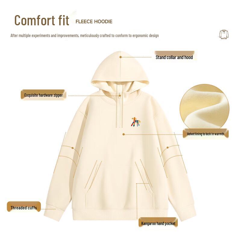 Mark Fairwhale Heavyweight 415G Fleece Hooded Sweatshirt (Unisex)