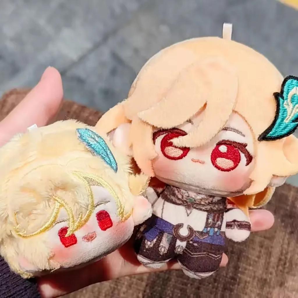 10 Cm Nouvelle Poupée Peluche Cosplay Genshin Impact Kaveh Anime Jeu Corps Rempli Sac à Dos Ornements Pendentif Cadeaux d'Anniversaire pour Enfants