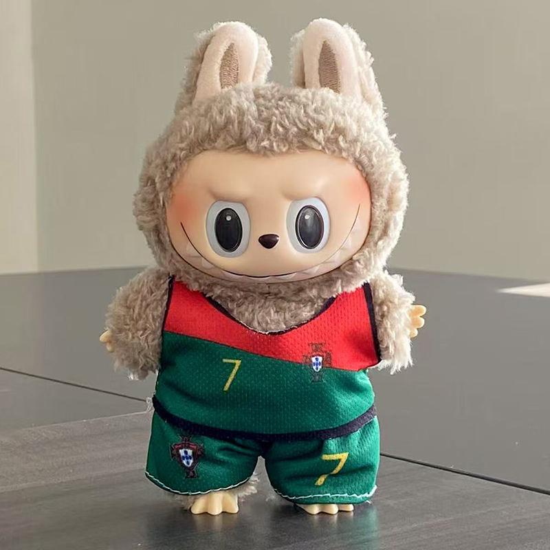 

Плюшевая кукла Лабубу Одежда для плюшевой куклы Переодевание куклы Костюм для куклы Мультяшная милая одежда Аксессуары для кукол Подарок