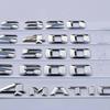 3D Chrome Letters S320L S400L S500 S500L S550 S600 4Matic Top ABS Emblem for Mercedes Benz S Car Trunk Nameplate Logo Sticker