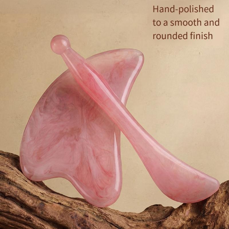 Complete Face And Head Massage Stick Kit Ergonomic Resin Roller Multipurpose Comb Gua Sha Tool For Skin Careful Routine