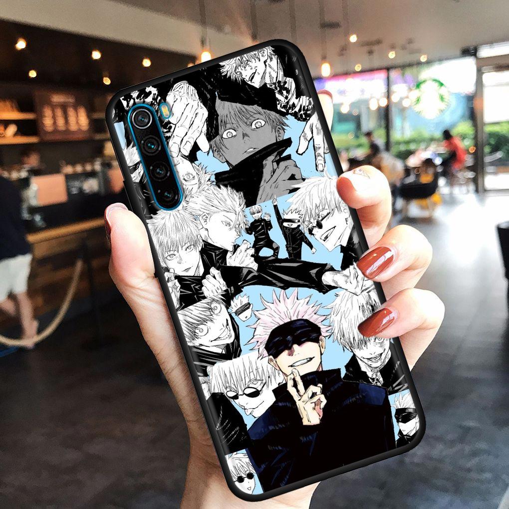 

Чехол для телефона Jujutsu Kaisen для Xiaomi Redmi 9 9C NFC 9T 10 10C 6 7 8 A K40 K50 Pro Plus Yuji Itadori Satoru Gojo Anime Redmi K50 Gaming