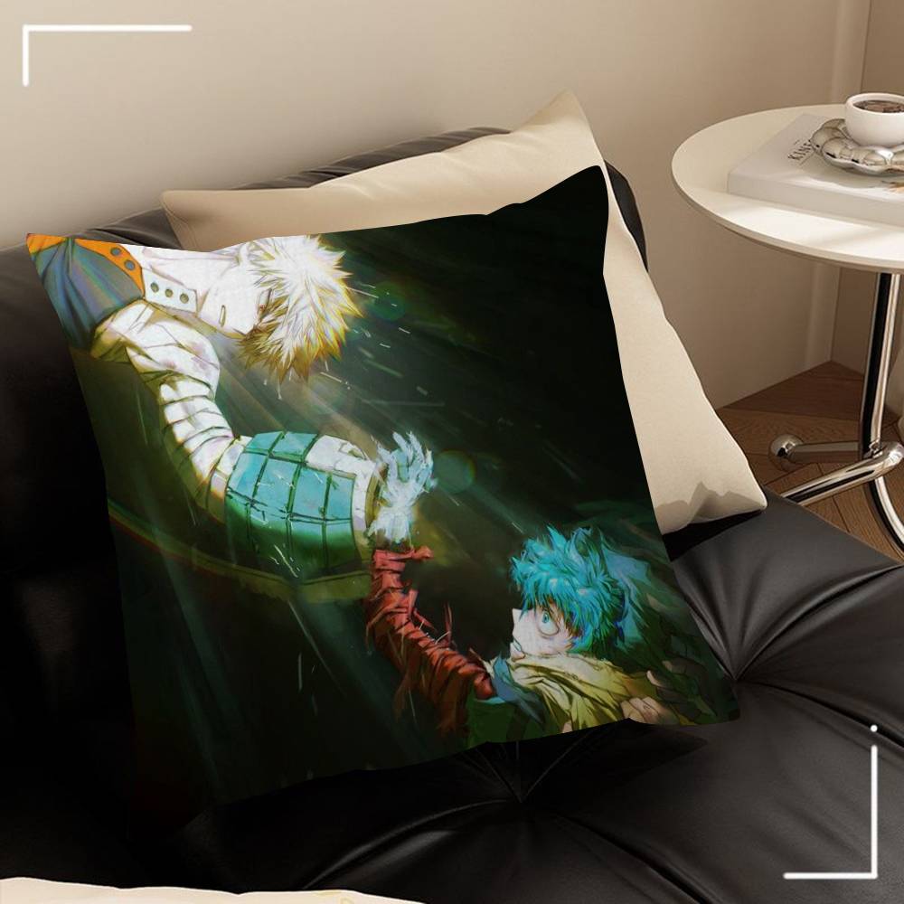 Deku Bakugou Shouto Hero Academia Pillow Gifts Home Office Furnishings Bedroom Sofa Car Cushion Cover Case 45x45cm