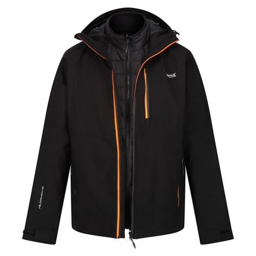 Regatta Mens Wentwood VIII 3 In 1 Waterproof Jacket