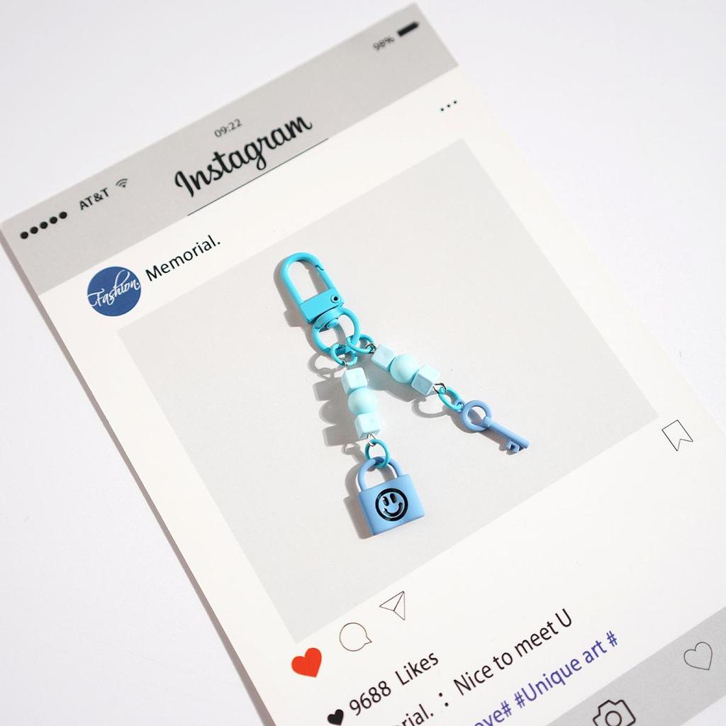 DIY Perlen Herz Schleife Schlüsselanhänger Ornament
