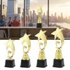 22/26/28/31cm Star Trophy Black Base Star Trophy Cup Competition Trophy  School Sports Day