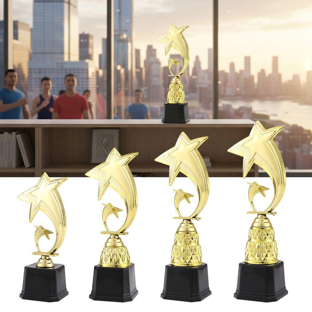 22/26/28/31cm Star Trophy Black Base Star Trophy Cup Competition Trophy School Sports Day