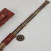 Brass Dollond London Telescope 1920 Spyglass with Leather Case, Nautical Decor Collectible Gift 40.64 Cm