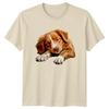 Sleeping Dog Puppy Dogs Animals Unisexs TShirt Unisexs Tee Graphic Unisex Top