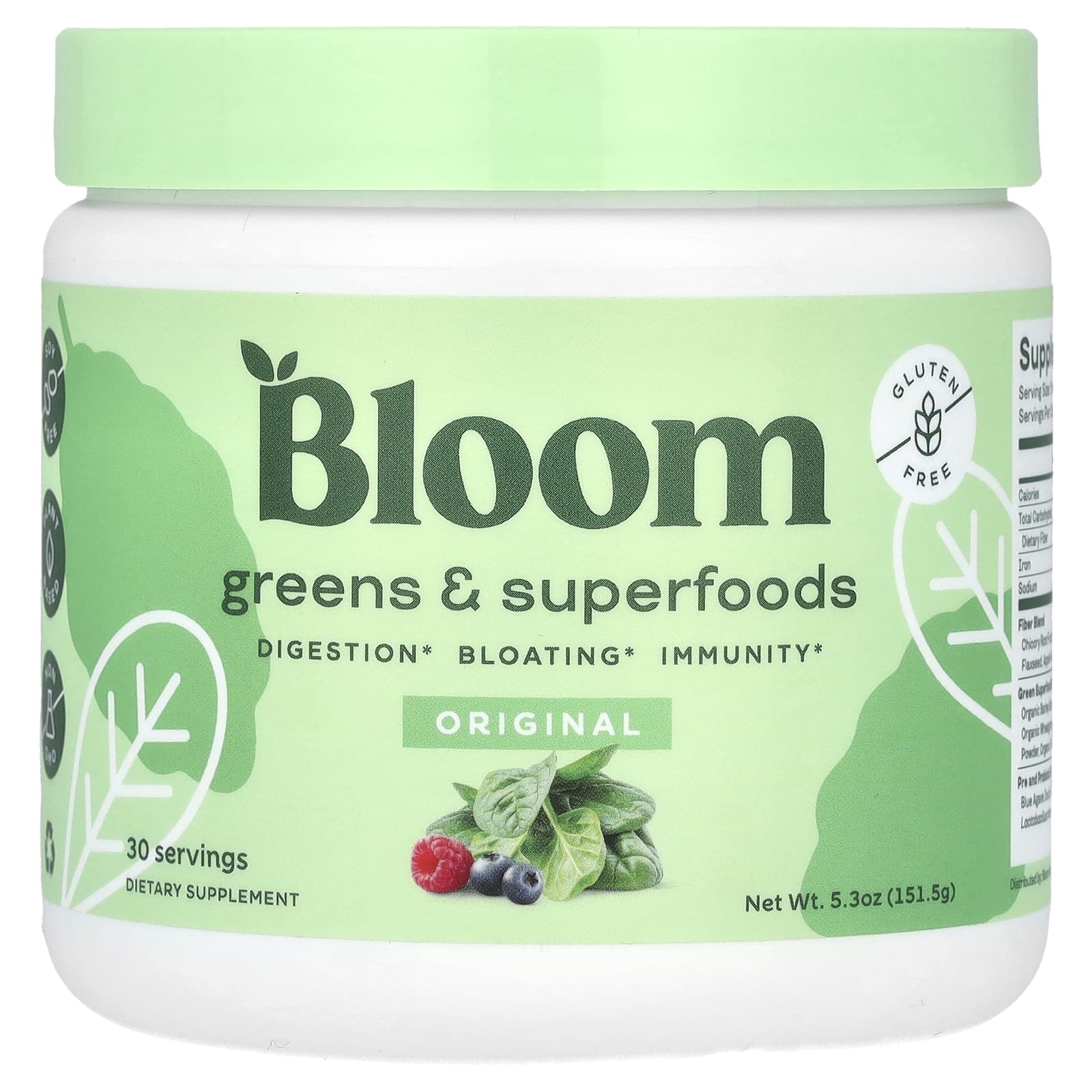 

Green & Superfoods, Original, 151.5G(5.3Oz)